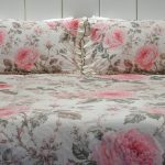 Blush Floral fitted sheet
