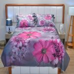 Lilac Dusk Floral Flat Sheet Set
