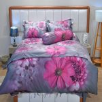 Lilac Dusk Floral Flat Sheet Set 4 Pieces
